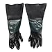 Fityle 1 Pair of 24'' Sandblasting Gloves Replacement with 2 Glove Holders for Sandblasting Sand Blast Cabinet