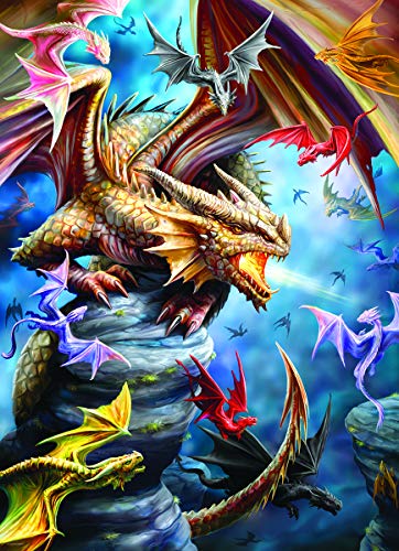 EuroGraphics 6000-5475 Puzzle Drachen Clan von Ann Stokes, 48x68cm – Bild 3