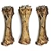Baxter Boy Premium Grade Roasted Meaty Beef Shin Bone Dog Treats (3 Pack) – 8” Long Lasting All Natural Gourmet & Healthy Dog Bone Treat Chews – Tasty Smoked Beef Flavor