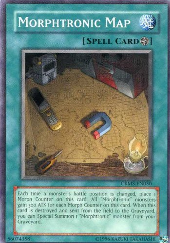 Yu-Gi-Oh! - Morphtronic Map (CRMS-EN050) - Crimson Crisis - Unlimited Edition - Common