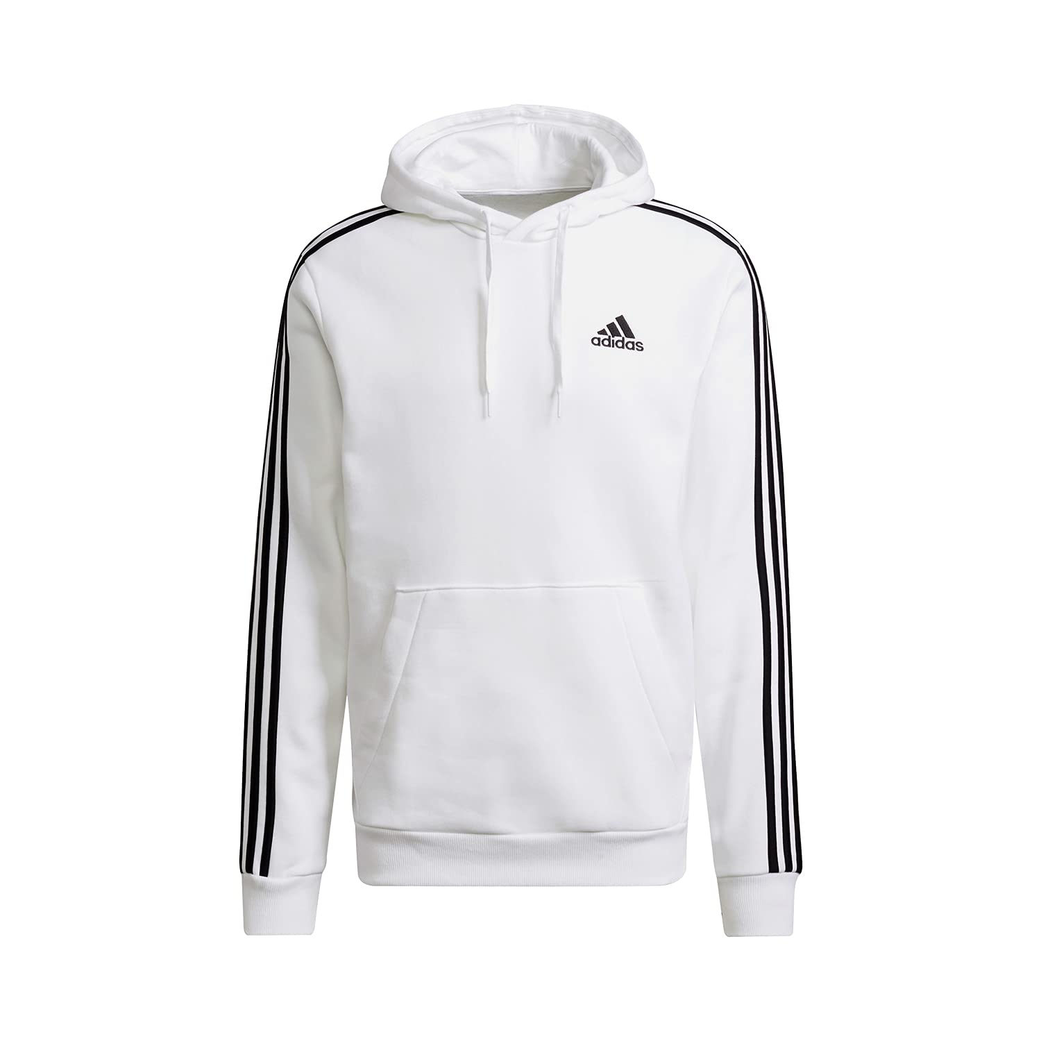Adidas GU2522 M 3S FL HD Sweat white/black 2XL