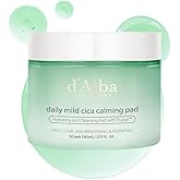 d'alba Piedmont Daily Mild Cica Calming Pad, Calming and Soothing Pads, Gentle Exfoliation
