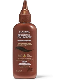 Amazon Com Medium Ash Brown Moisturizing Semi Permanent Hair