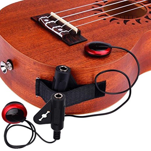 Creazy Acoustic Piezo Contact Microphone Pickup for Guitar Violin Mandolin Ukulele