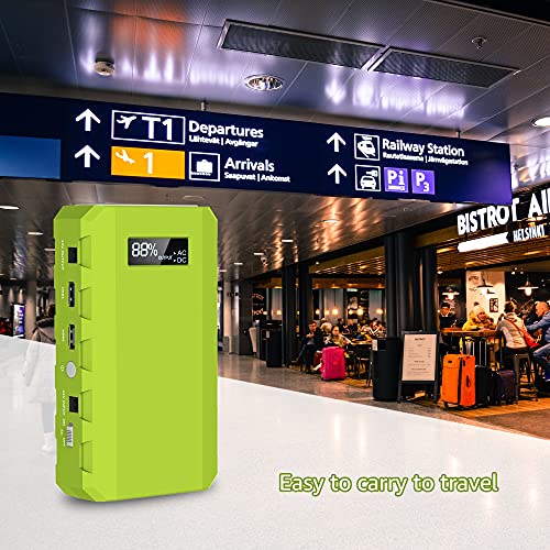 powkey Portable Power Bank with AC Outlet 88.8Wh/24000mAh, [2023