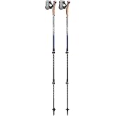 LEKI Traveller Carbon Trekking Poles | Adjustable, Lightweight Nordic Walking &amp; Hiking Sticks