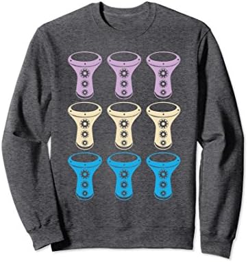 Unisex Darbuka Doumbek Sweatshirt XL: Dark Heather
