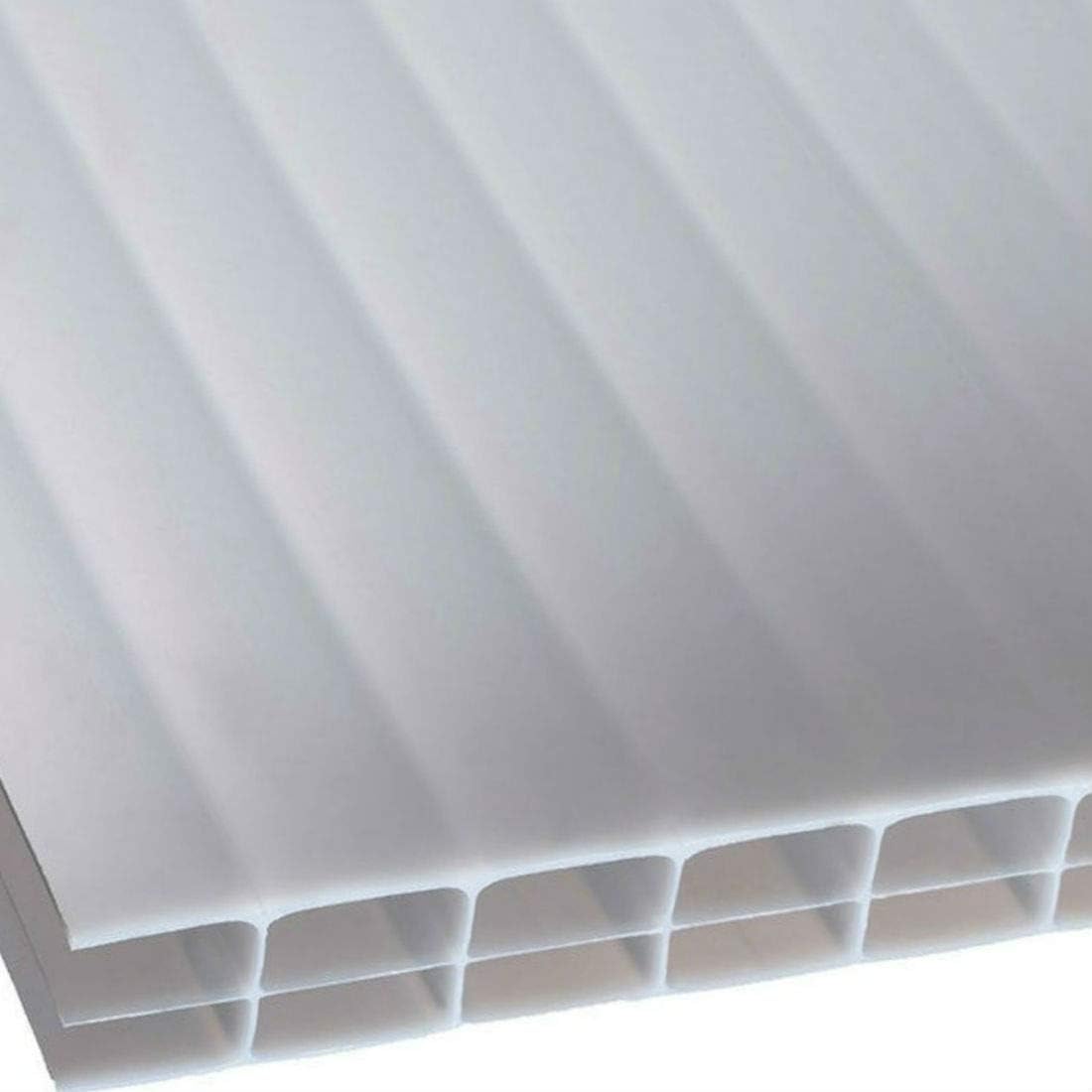 Ariel Corotherm Opal 16mm Polycarbonate Roofing Sheet Lean-to Roof Carports 2.5m x 2100mm