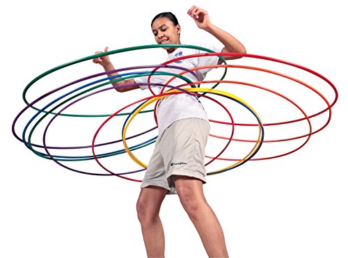 Pull-Buoy Skinny No-Kink Hoops, 30 Inches, Set of 12