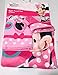 17pc Disney Minnie Mouse Shower Curtain Bath Towel Foam Mat Hooks Set