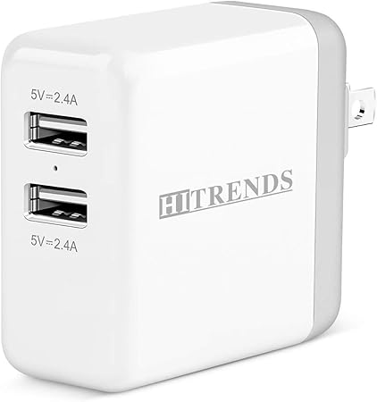 Cargador De Pared Usb Bloque De Cargador Usb 2 24w 4 8a Con