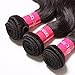 ALI JULIA Brazilian Virgin Body Wave Hair Weave 3 Bundles 7A Grade 100% Unprocessed Human Hair Weft Extensions Natural Color 95-100g/pc Mixed Length