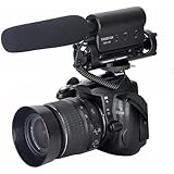 SGC-598 Photography Interview Shotgun MIC Microphone for Nikon Canon DSLR Camera (Need 3.5mm Interface)