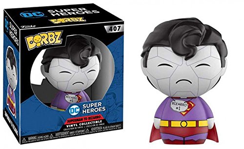 Funko Dorbz DC Super Heroes Superman to Bizarro Vinyl Figure