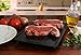 Defrosting Tray With Juice Runoff Catching Base, Rapidly Defrost Food, no Chemicals and no Electricity Needed