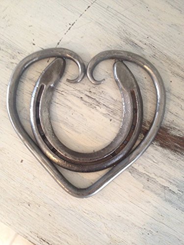 The Heritage Forge - Horseshoe Heart Trivet - Handmade - Thumbnail 2
