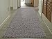 Sweet Home Stores Cozy Shag Collection Grey Solid Shag Rug (2'7