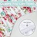 Changing Pad Covers Sheets - Premium Jersey Knit Cotton Change Pad Covers - Super Soft - Safe for Babies - Diaper Changing Pad Cover for Baby Change Table Pads - 2 Pack Girl Cradle Sheet Set - Fleur