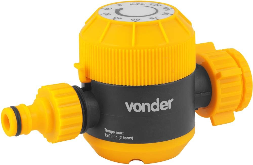 Temporizador manual para irrigação, da Vonder