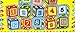 Mybecca Learning ABC Kids Rug Blocks Design 5 feet X 7 Feet (59