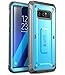 SUPCASE Unicorn Beetle Shield Series Case Designed for Galaxy Note 8, with Built-in Screen Protector Full-Body Rugged Holster Case for Galaxy Note 8 (2017 Release) (Blue)