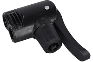 for Bicycle for Pump Nozzle Adapter Dual Head for Pump Accessory with Thumb Lock for Bike Tire Inflation, ABS Material Constr