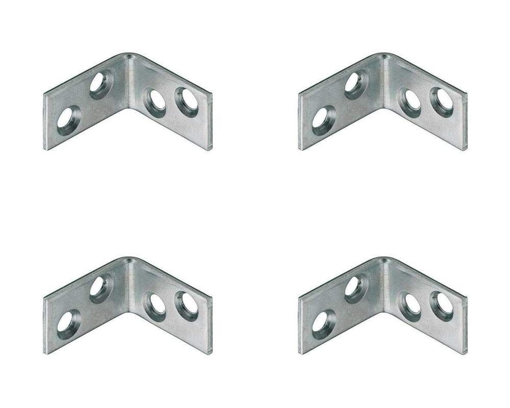 Right Angle Metal L Bracket 25×16mm Corner Brace Fixing Support Repair Bracket x4