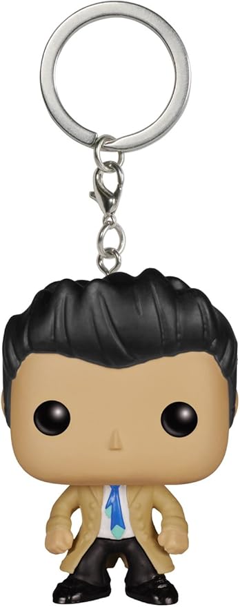 castiel pop keychain