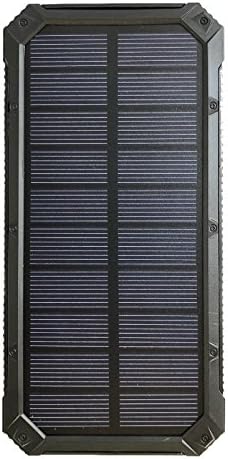 Millennial Voyager-20000mAh Portable Solar Powered Battery Bank &amp; Charger -Dual USB,Bright LED Light-Great For Travel&amp;Outdoors-Compatible With iPhone,Samsung,Android Phones