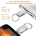 Type C Flash Drive, MECO 32GB 2 in 1 OTG USB Flash Drive Dual Drive(USB 3.1 Gen 1 + USB 3.0) Waterproof Memory Stick with Keychain Metal for Computer, Macbook,Google's Chromebook Pixel,Samsung Galaxy