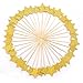 Gold Star Cake Toppers Kids Birthday Party Baby Shower Cupcake Decorations 36pcs