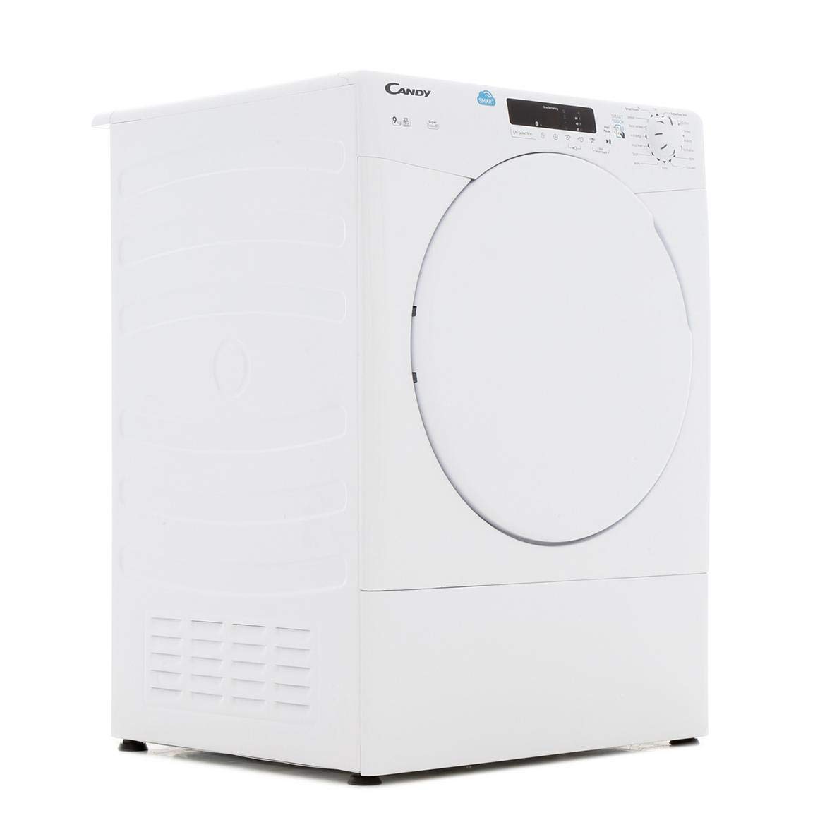 Candy CSV9DF 9kg Freestanding Vented White Tumble Dryer with Sensor Dry