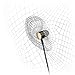 AUKEY Earbuds, In-Ear Headphones with Carbon Fiber Housing, Built-in Microphone and Remote for iPhone, Android Cell Phone, TV and More