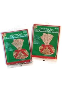 Cellophane Christmas Cookie Treat Tray Bags Kit 6 Ct. 2