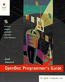 OpenDoc Programmer's Guide cover