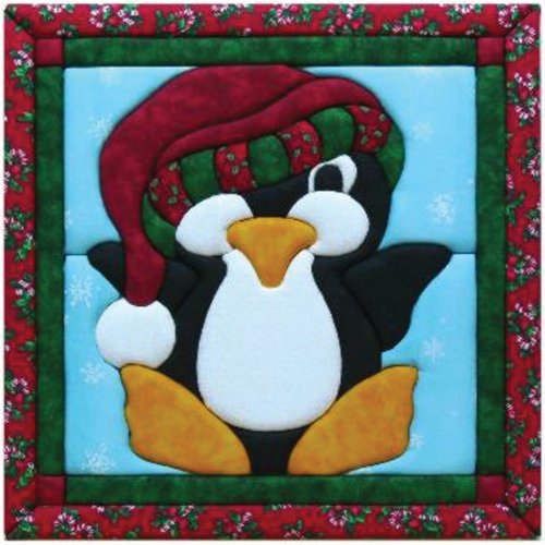QUILT MAGIC No Sew Wall Hanging Kit - Penguin