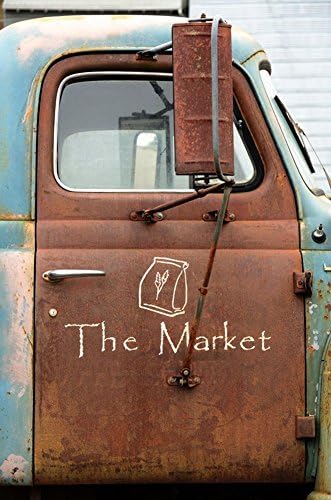 Yelewen 5x7ft Abandoned Rusty Truck Thin Vinyl Customized Digital Printed Photography Indoor Backdrop Prop Photo Background