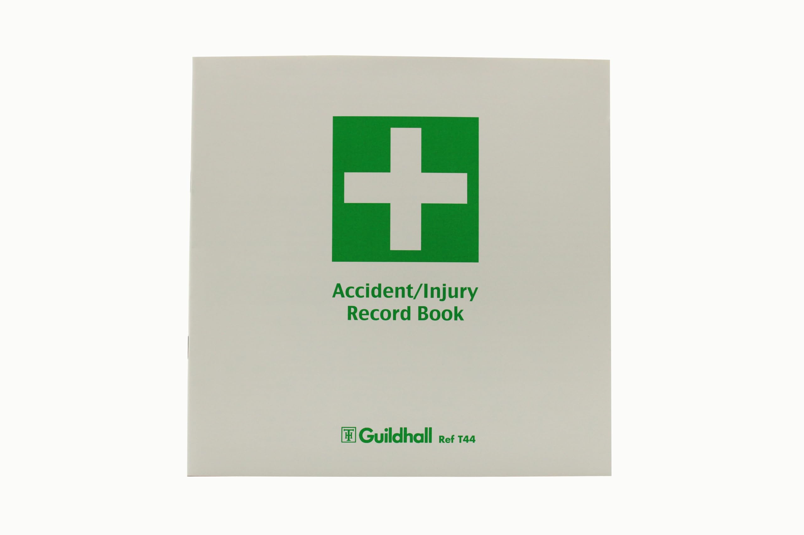 Exacompta - Ref T44Z - Guildhall' Accident/Injury Record Book (20 Pages) - 210 x 200mm in Size, 1 Entry Per Page, Perforated Sheets for Easy Removal, FSC-Certified