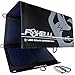 Foxelli Triple USB Solar Charger 21W - Portable Solar Panel Charger 3 USB Ports for iPhone & Android Smartphones, iPads, Android Tablets, Power Banks & More, Solar Power for Camping & Outdoors