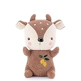 Me Too Sika Deer Plush Dolls Stuffed Cerf Animal Toys (Brown) 8''