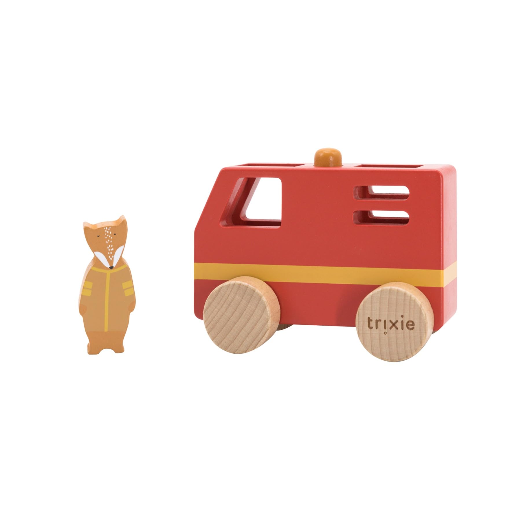 Trixie Small Wooden Fire Truck