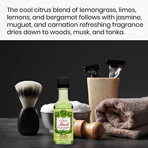 Clubman Citrus Musk After Shave Lotion, Instantly Cools, Tones