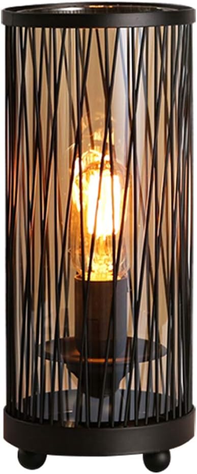 retro industrial table lamp