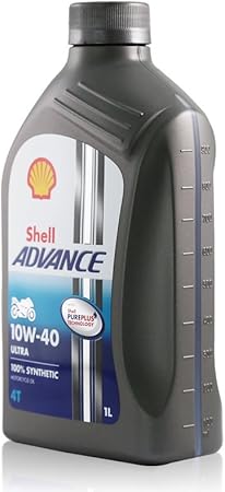 1 Liter Shell Advance Ultra 4t 10w 40 Amazon De Auto