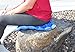 EverRelief Inflatable Seat Cushion - Travel Seat Cushion for Wheelchair, Airplane, Car, Office, Stadium Seating- Adjustable Air Pressure Pillow for Sitting Pain Free