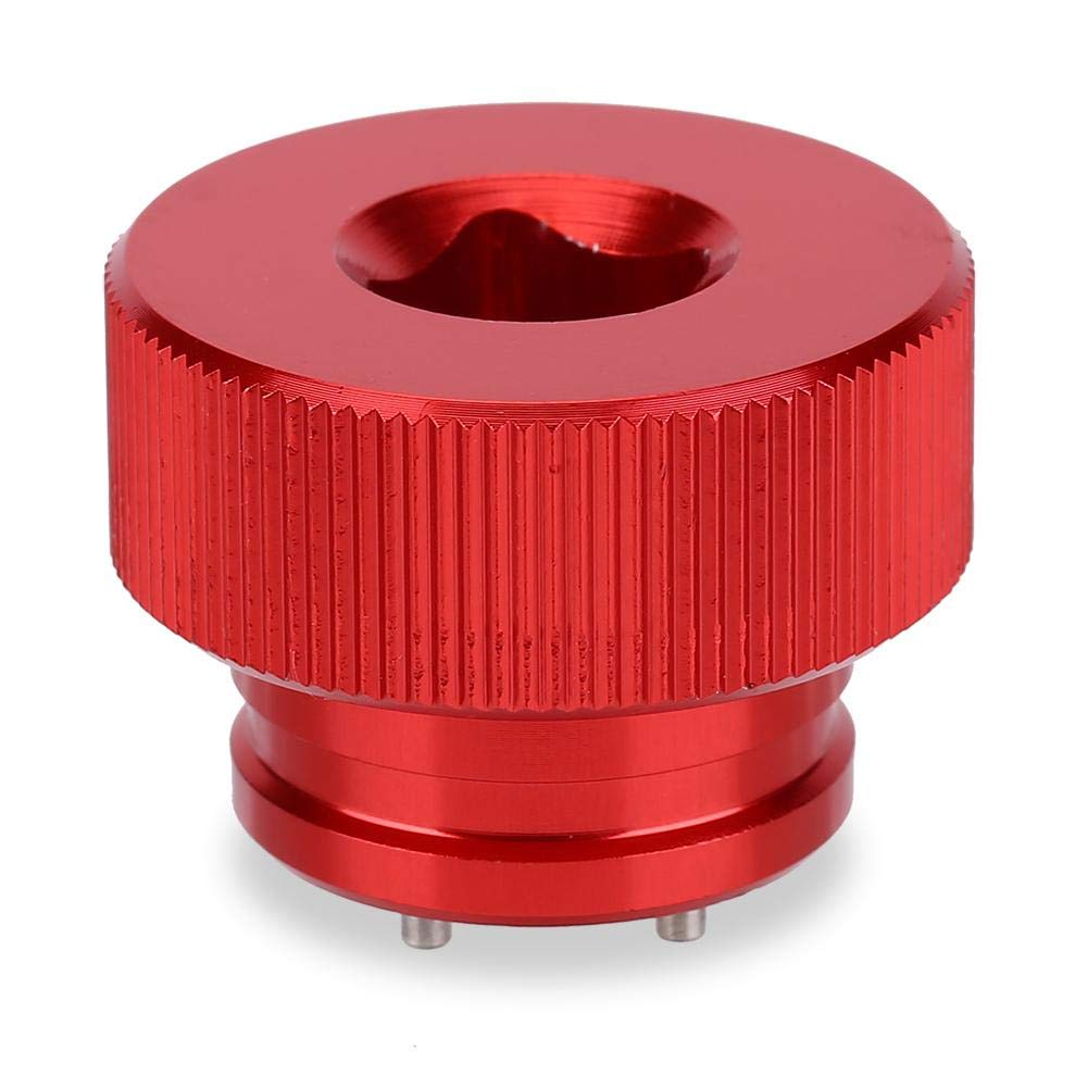 Dwawoo Putter Weight Wrench Tool, Aluminium Alloy Golf Round Screw Wrench Tool for Scotty Cameron(Red)