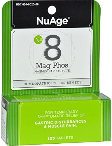 2Pack! Hyland's NuAge Labs #8 Magnesium Phosphate - 125 Tablets