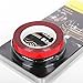 CARLAS DIY Decoration Red Reflective Rim Tape Stripe Wheel Decal Sticker for Car/Truck/Motorcycle 0.4''X30'