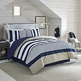 IZOD 1C96369 Classic Stripe Comforter Set