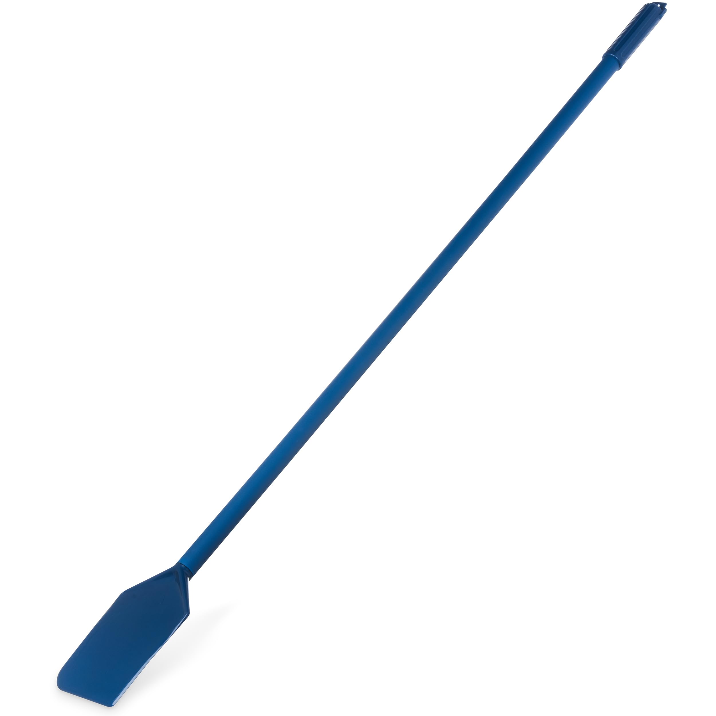 SPARTA Nylon Paddle Mixing Scraper, Long Handle, Waterproof with Color Coded System for Large Batch Cooking and Cleaning, 48 Inches, Blue, (Pack of 6)